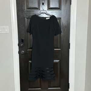Belle Badgley Mischa Short Sleeve Cocktail Dress Size 10